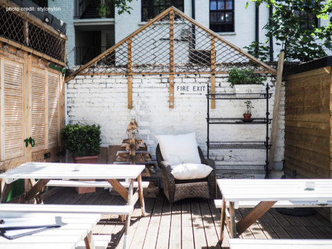 North Four, North London magazine, the lacy nook, stoke newington, balkan fusion, cuisine, bar, restaurant, menu, review, beer garden